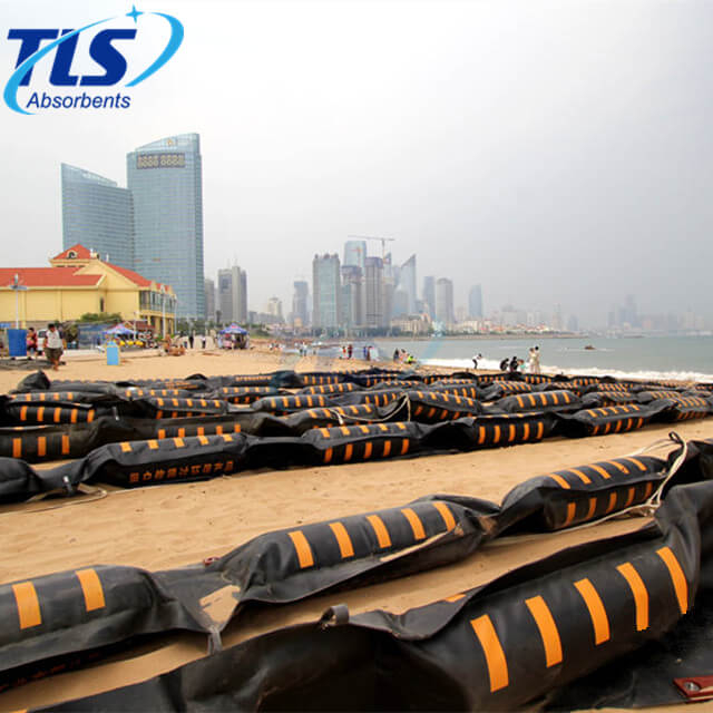 Solid Float Rubber Oil Containment Boom For Oil Spill From China