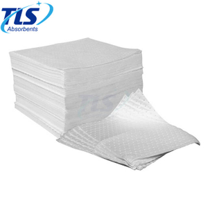 Heavy Duty White Absorbent Pads For Oil Spills