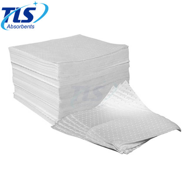 4mm PP White Absorbent Oil Spill Pads from China manufacturer TLS