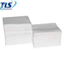 Industrial Perforated White Absorbent Pads For Oil Spills
