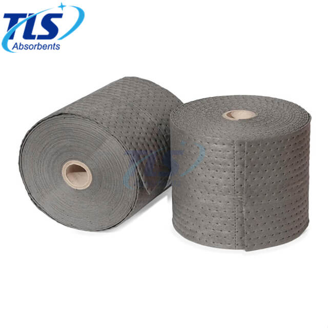 80cm*50m*3mm Universal Maintenance Absorbent Rolls Dimpled perforated