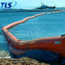 Rubber Floating Water-filled Tidal Boom For Sealing Land Water
