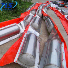 Inflatable Rubber Fire Resistant Oil Boom For Spill Control 