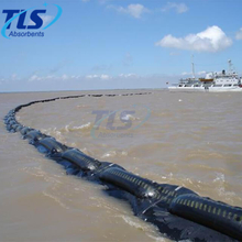 Oil Spill Red Color Inflatable Rubber Containment Boom
